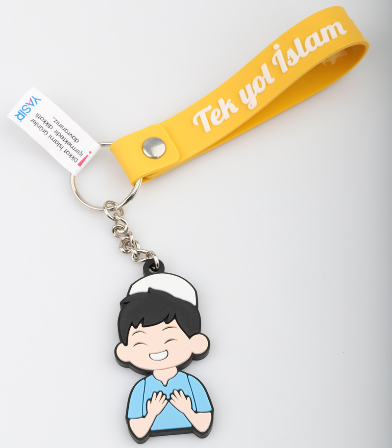 İslami Silikon Anahtarlık