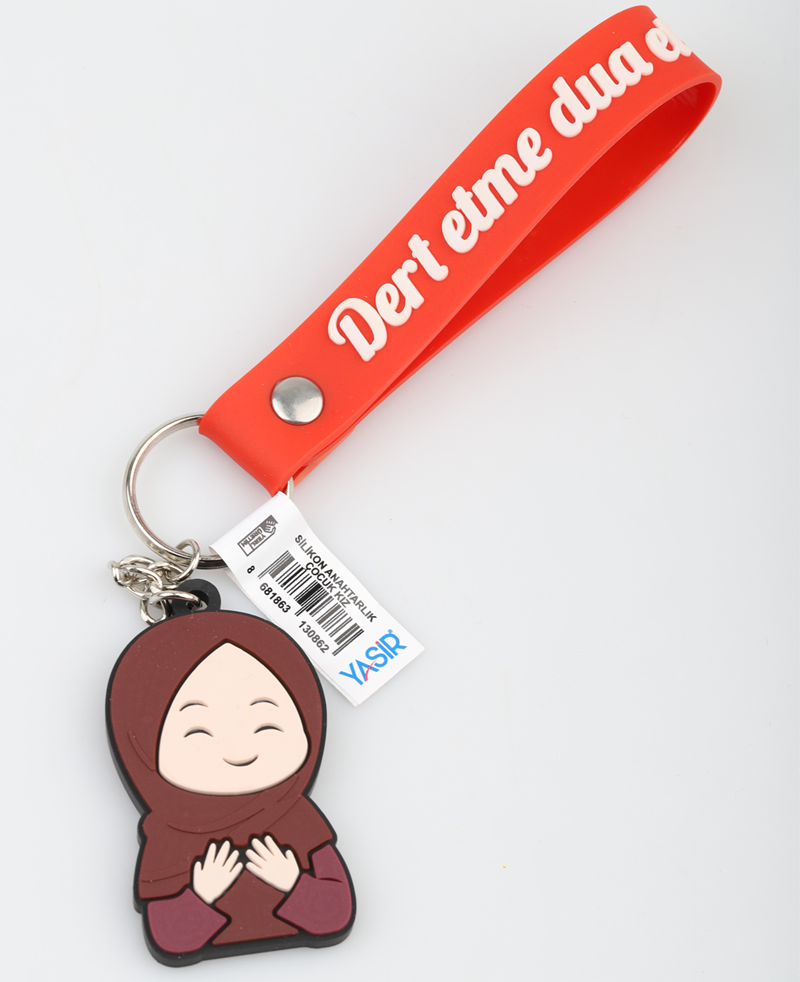 İslami Silikon Anahtarlık