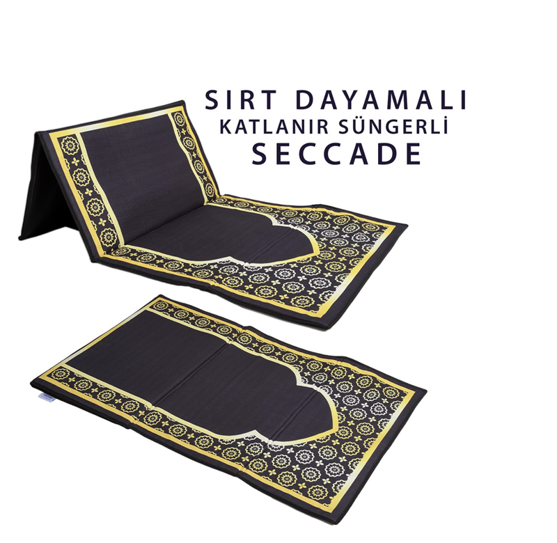 Sırt Dayamalı Premium Ortopedik Seccade