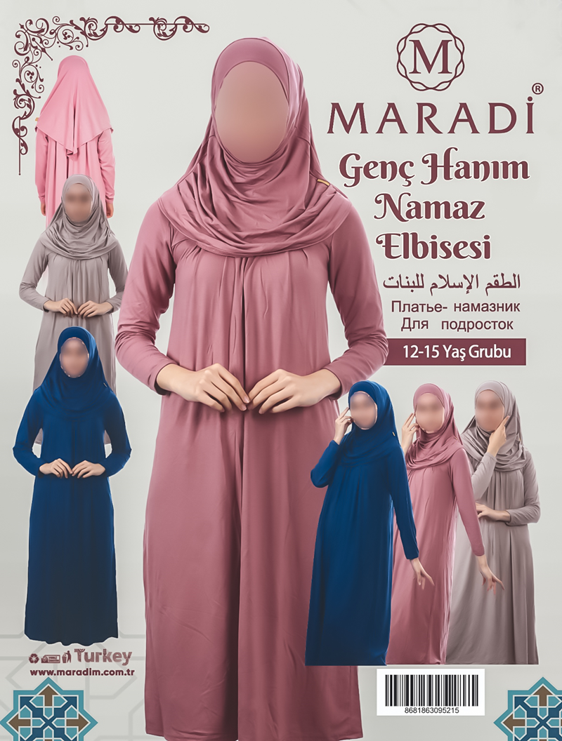 Genç Hanım Namaz Elbisesi (12-15 Yaş)
