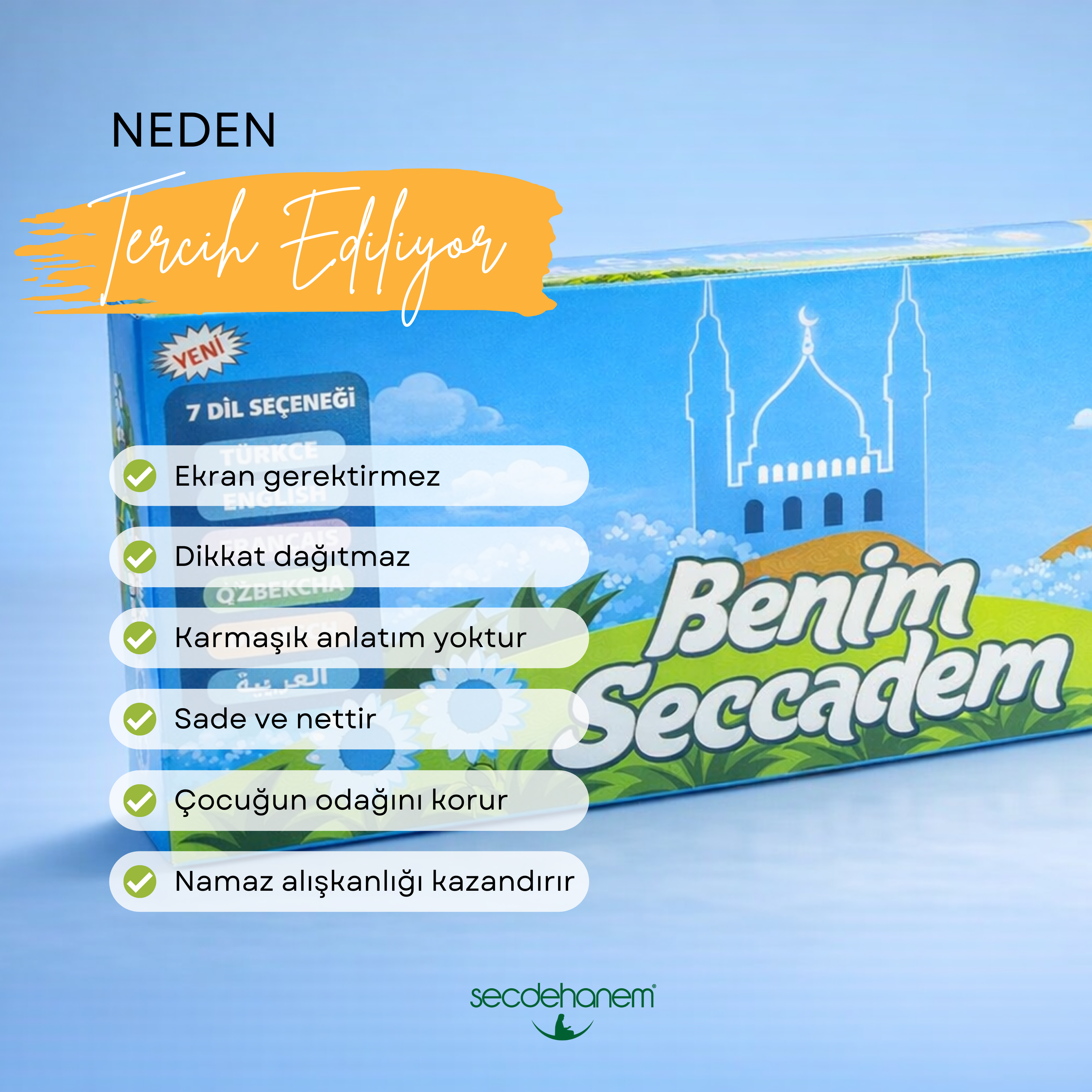Namaz Öğreten Akıllı Seccade