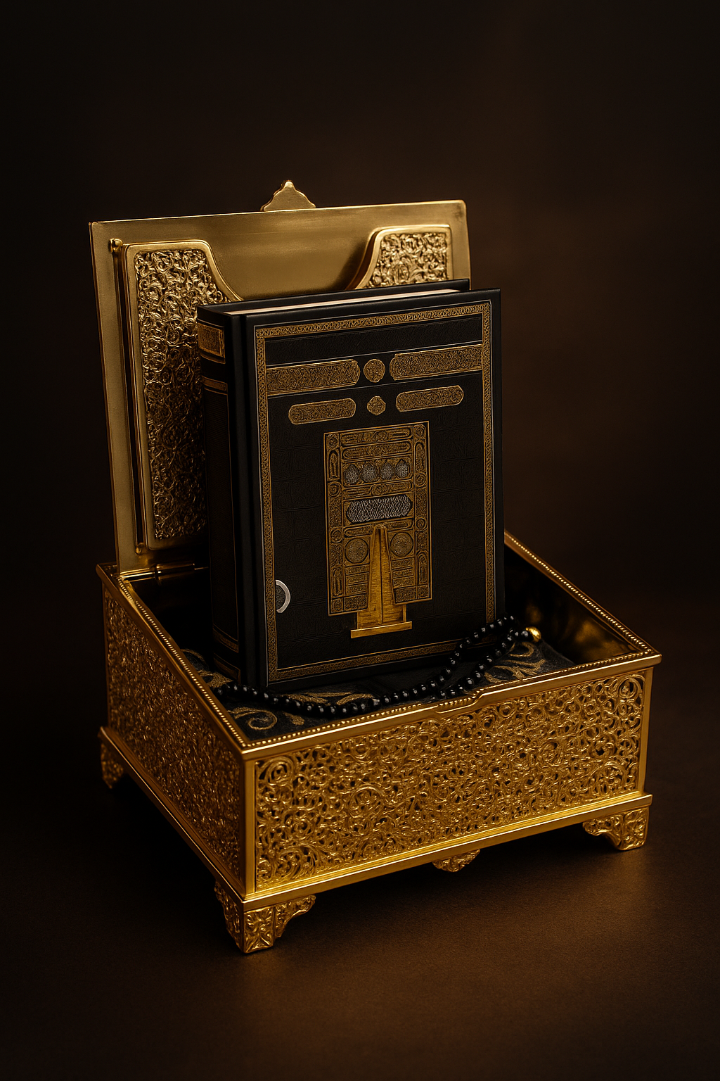 Saray-ı Nur Koleksiyonu - Premium Sandık Kur-an’ı Kerim Seccade Tesbih Set