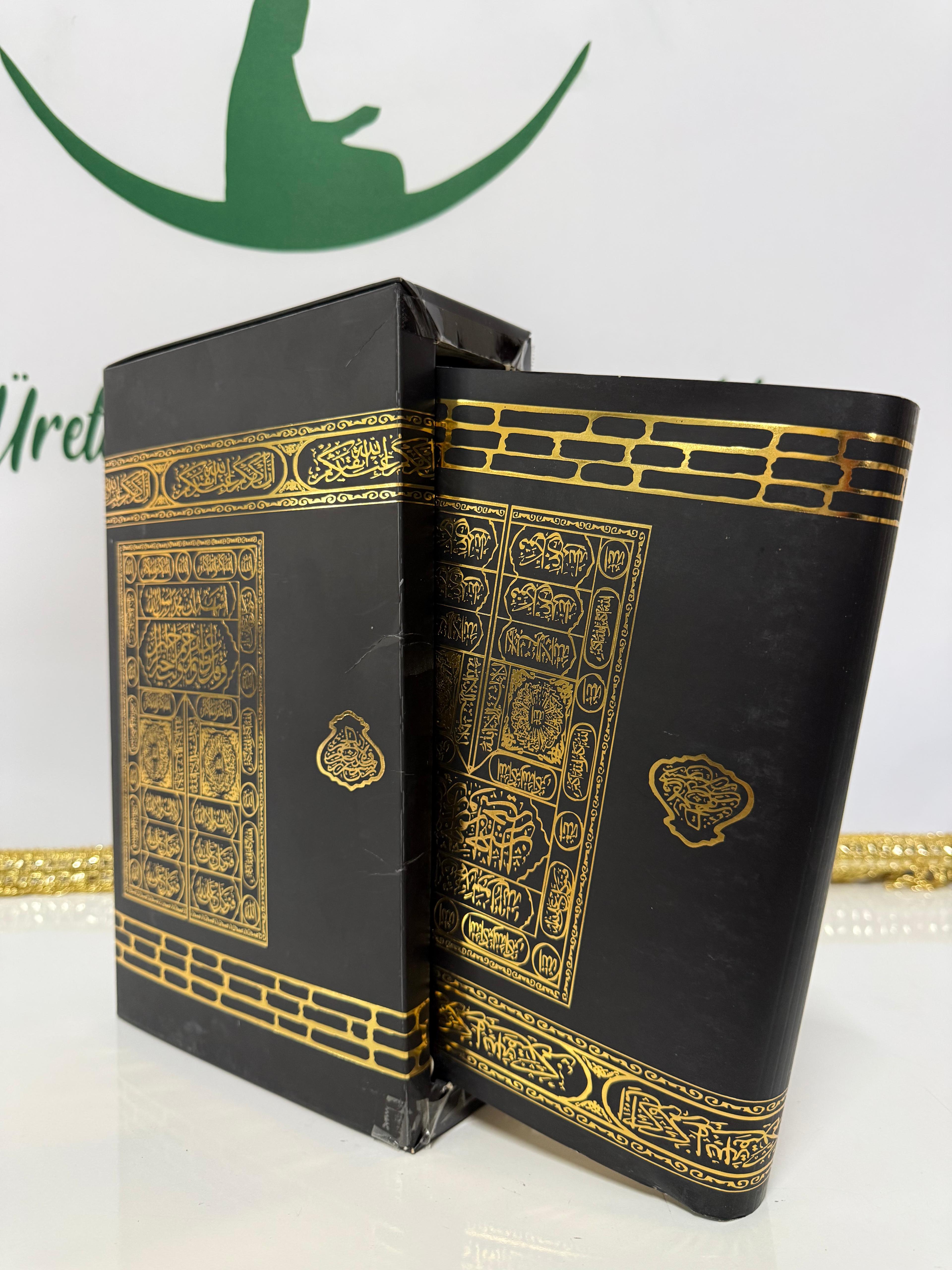 Kâbe Motifli Orta Boy Özel Tasarım Kuran-ı Kerim