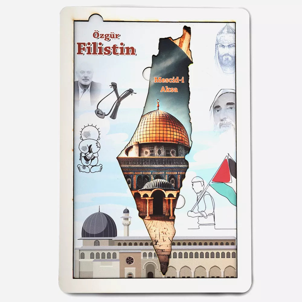 Filistin Bayrağı Puzzle