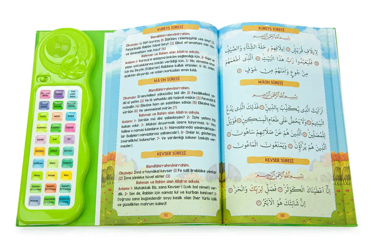 Sesli Yasini Şerif Ögreten Cihaz Kitaplı