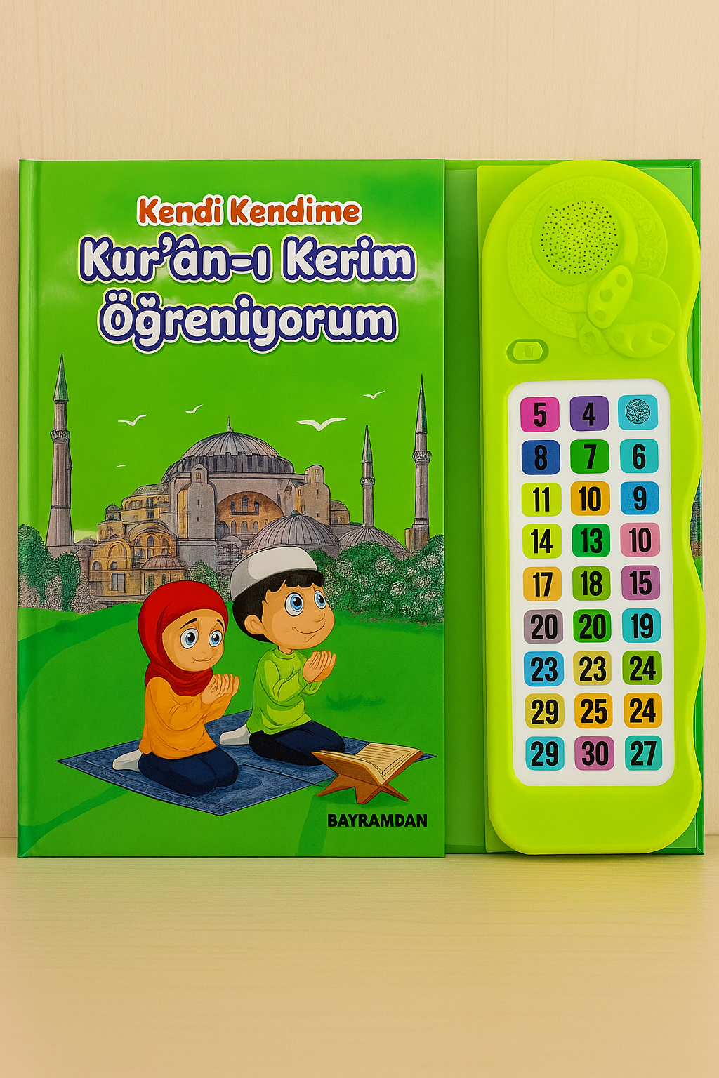 Kur'an Öğreten Cihaz Resimli Kitap Seti