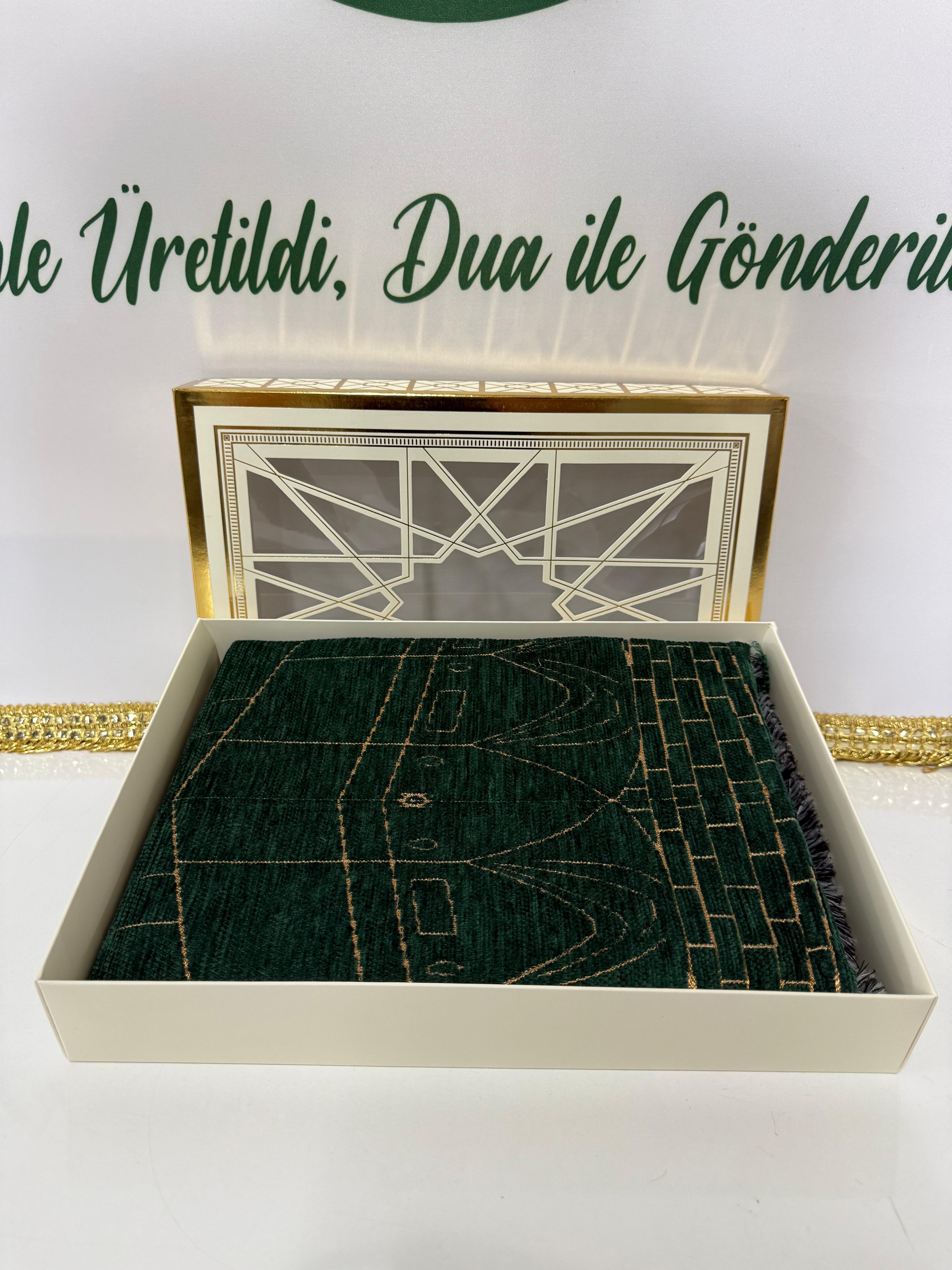 Premium Dokuma Seccade (Hediye Kutulu)