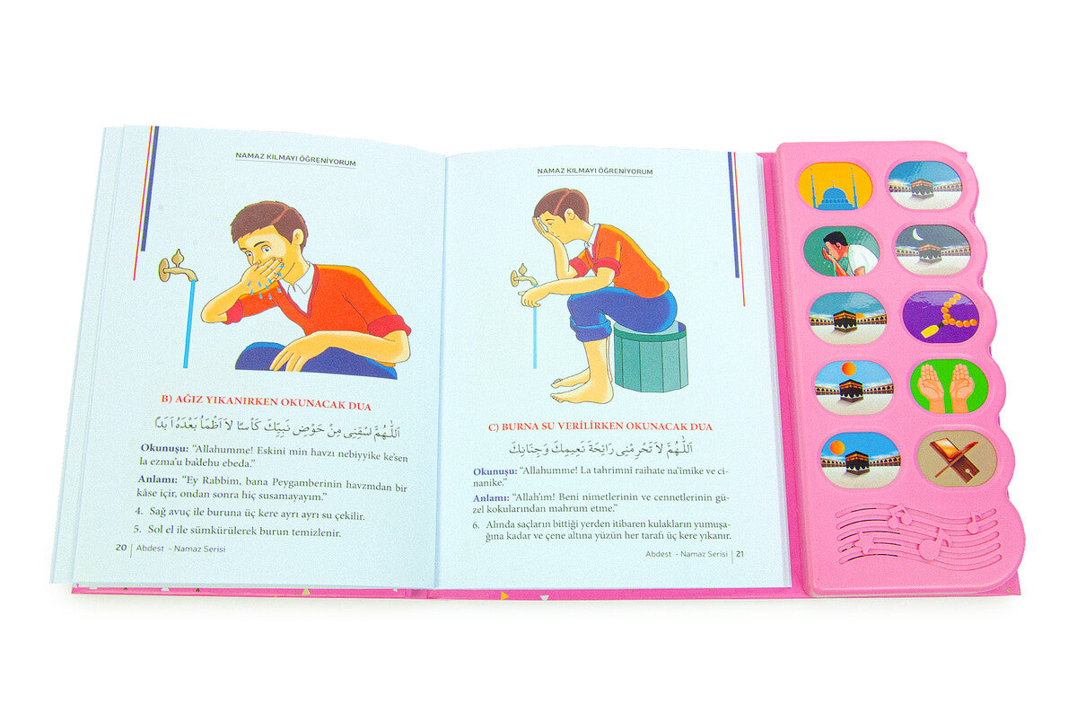 Namaz Öğreten Cihaz Resimli Kitap Seti