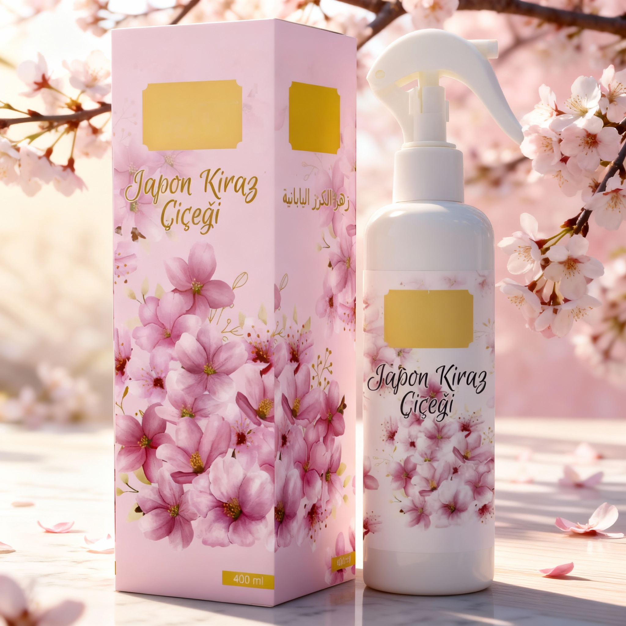 Çiçekli Oda Kokuları (400ml Sprey)