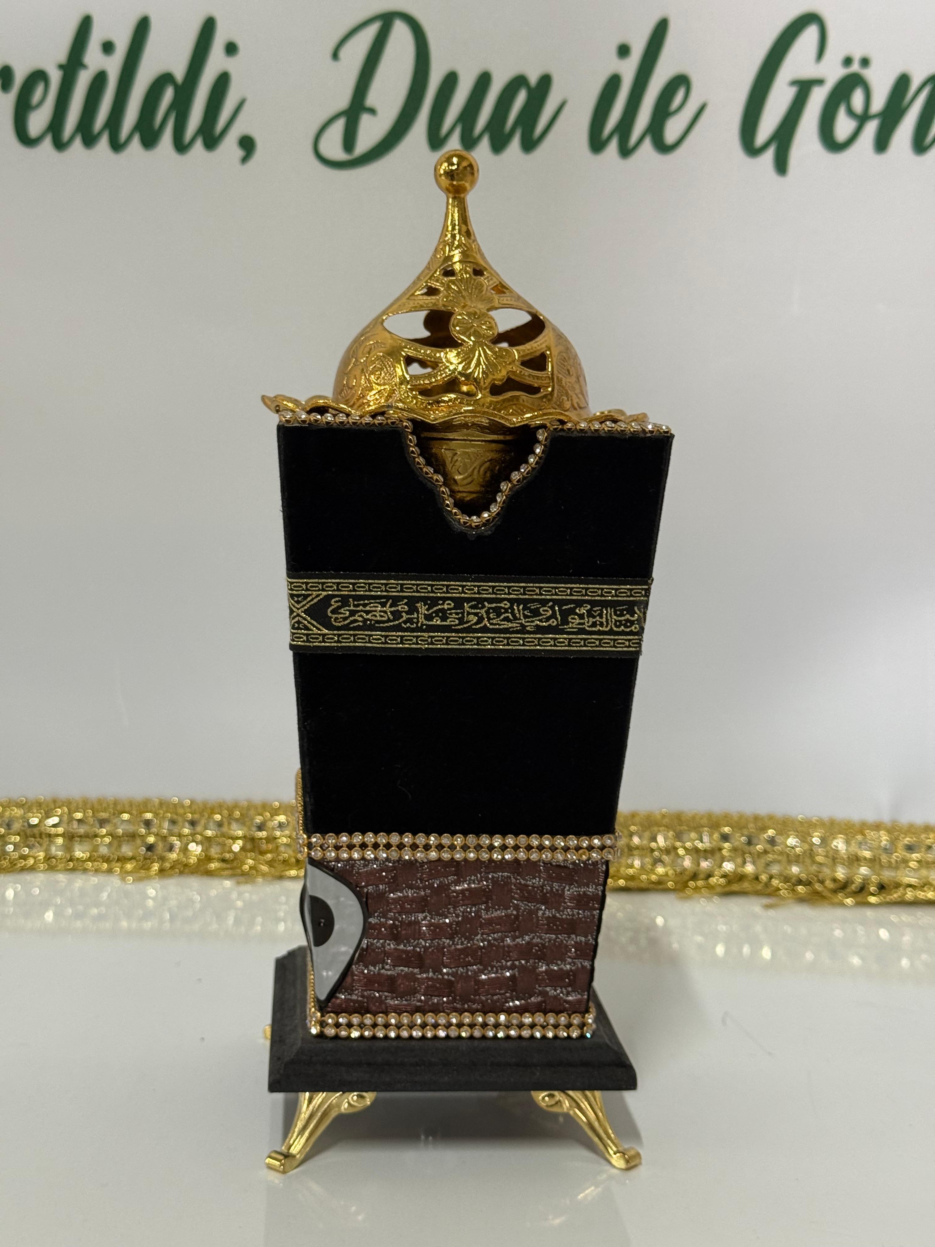 Kâbe Temalı Lüks Tütsülük – Zarif ve Manevi Tasarım